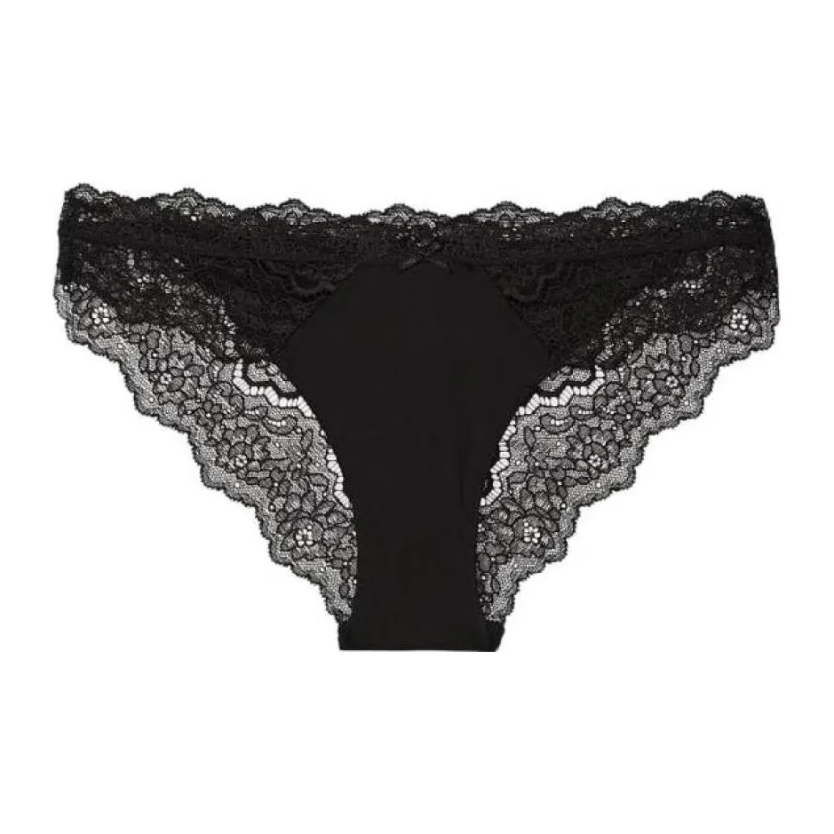 Victoria's Secret Triangle Underwear Women's Black