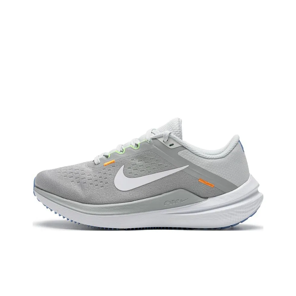 Nike Air Zoom Winflo 10 Road Running Shoes 'Light Smoke Grey' Women's