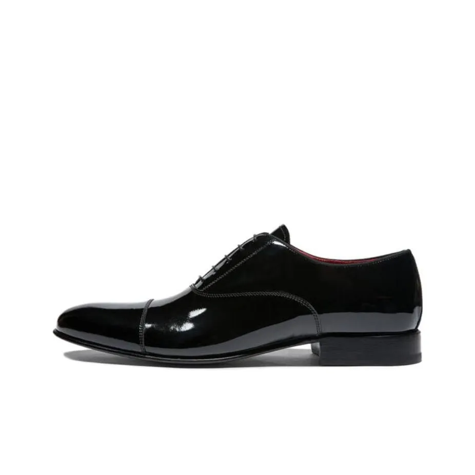SCAROSSO Rodrigo Patent-leather Oxford Shoes