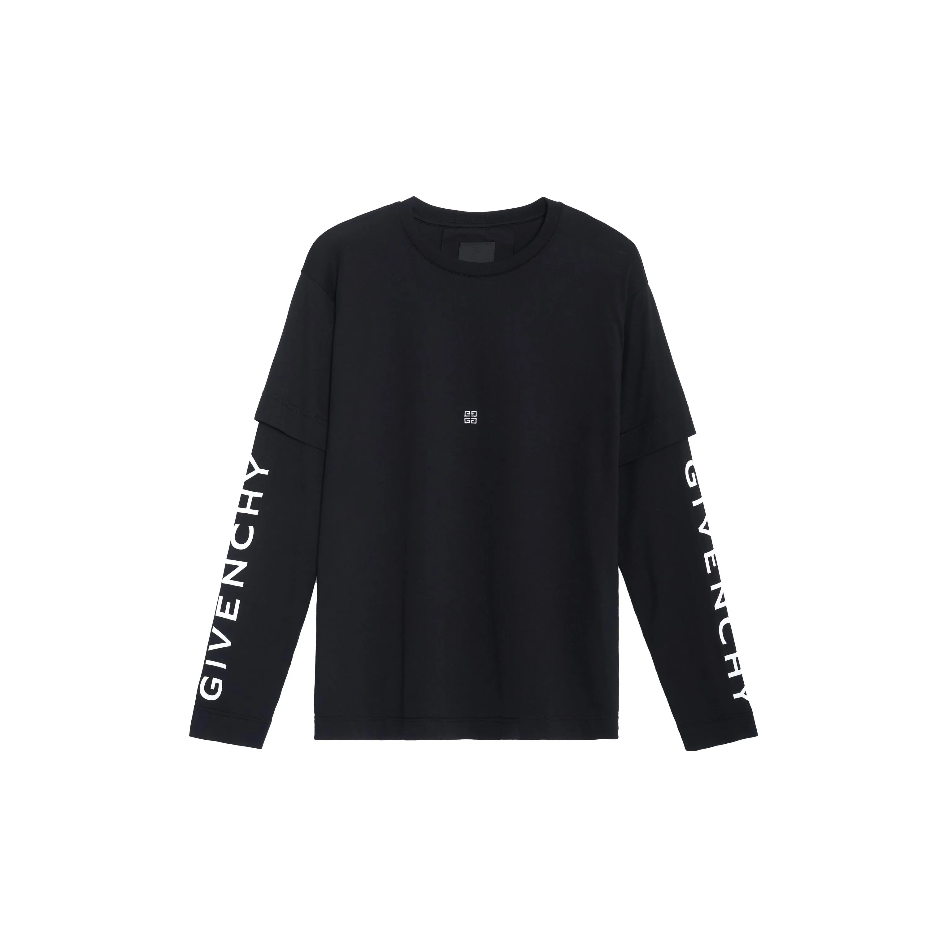 Givenchy 4G Embroidered Long Sleeved T Shirt
