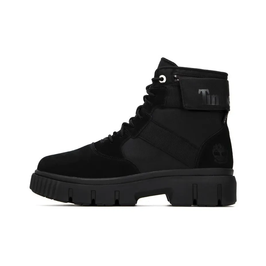 Timberland Greyfield 6 Inch Waterproof Boots 'Black Suede'