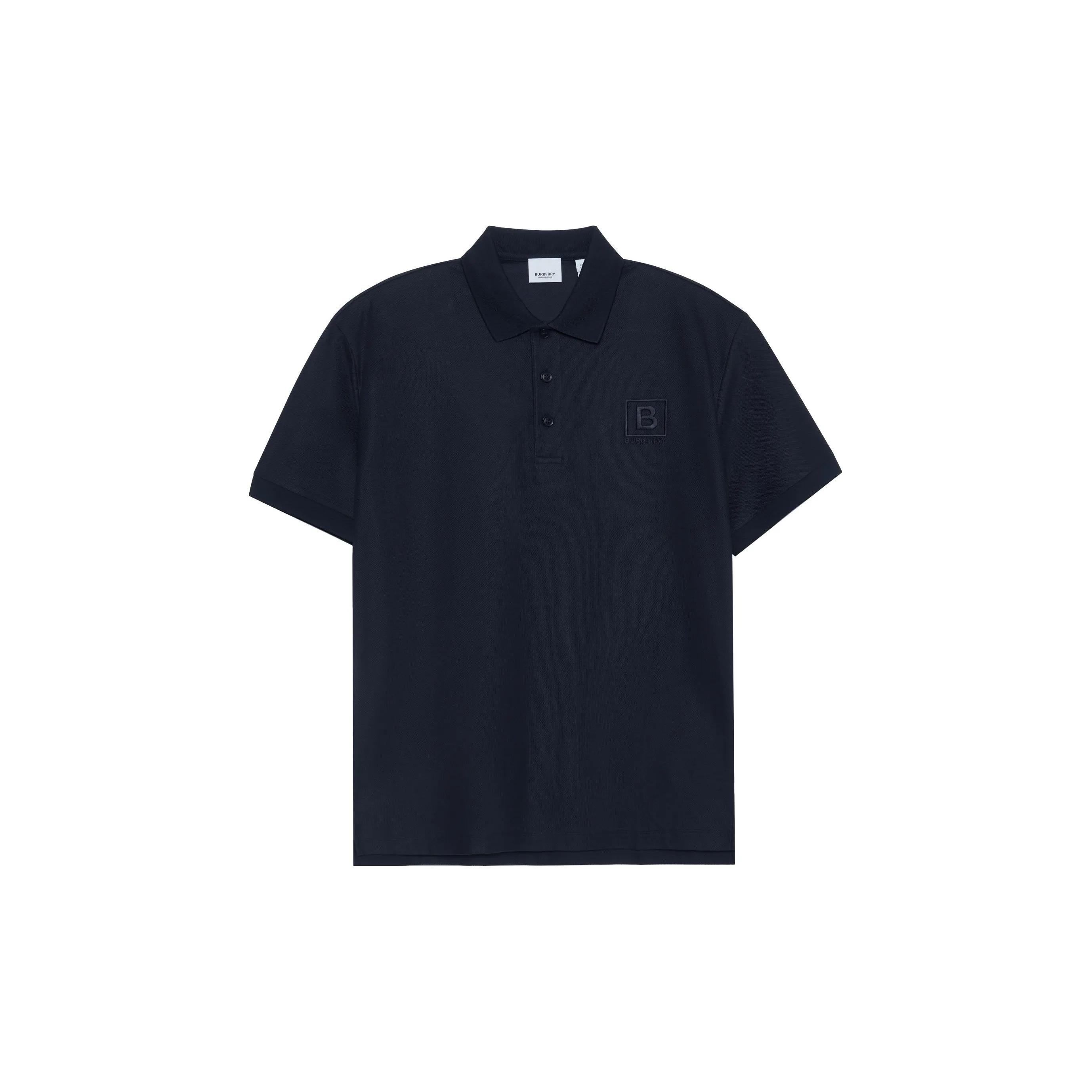 Burberry Letter Graphic Cotton Pique Polo Polo