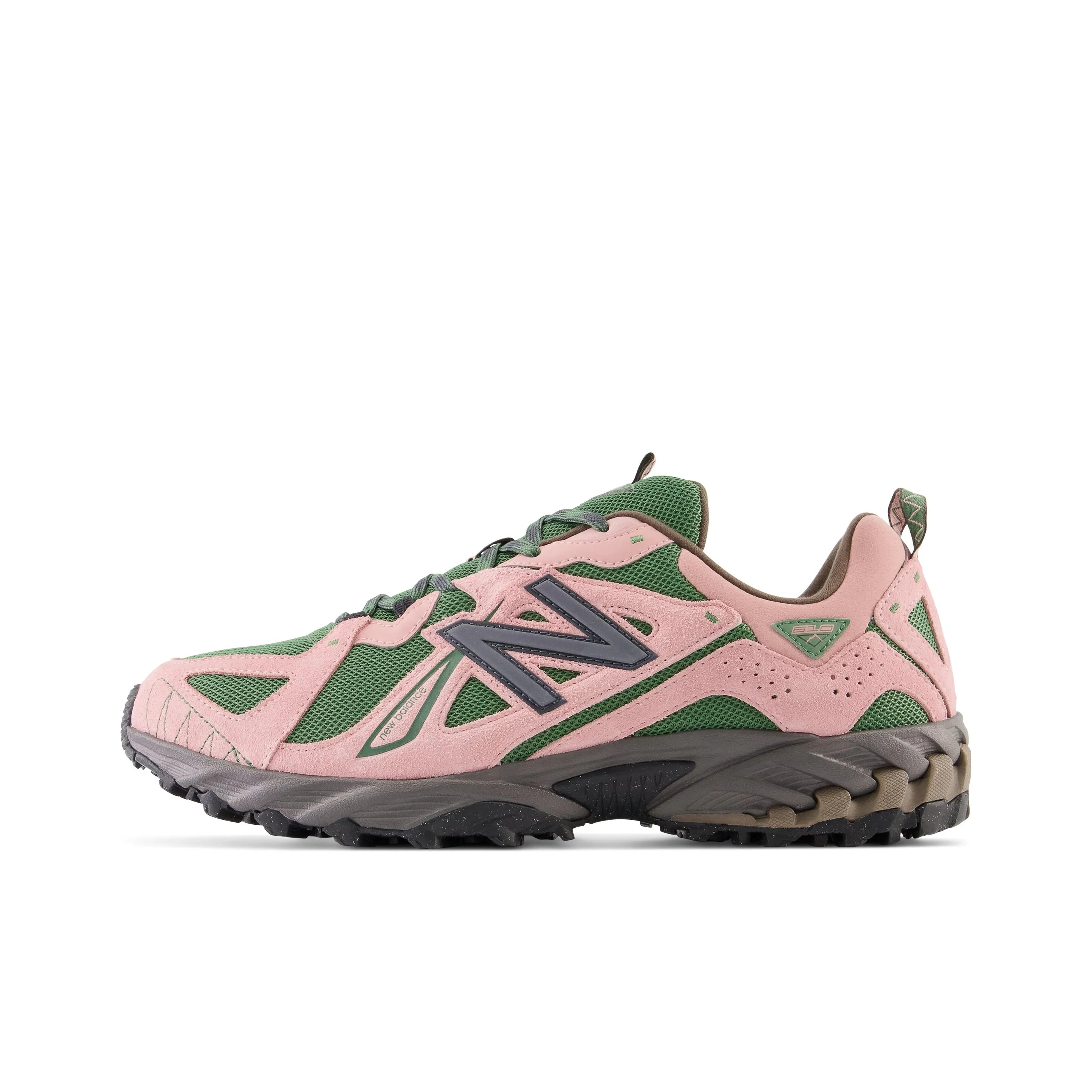 New Balance совместный бренд 610T Low Топ Беговые кроссовки Унисекс Розовый зеленый