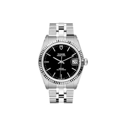 TUDOR Автоматический Механический Движение Мужские Часы 34 мм Черный