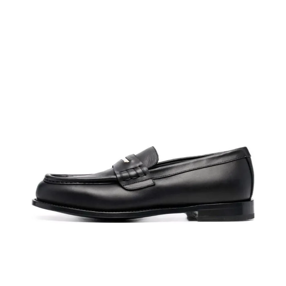giuseppe zanotti Euro Leather Loafers