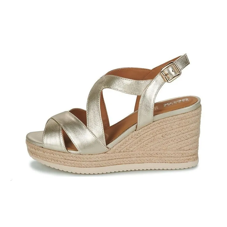 GEOX Strap Sandals Women's Gold