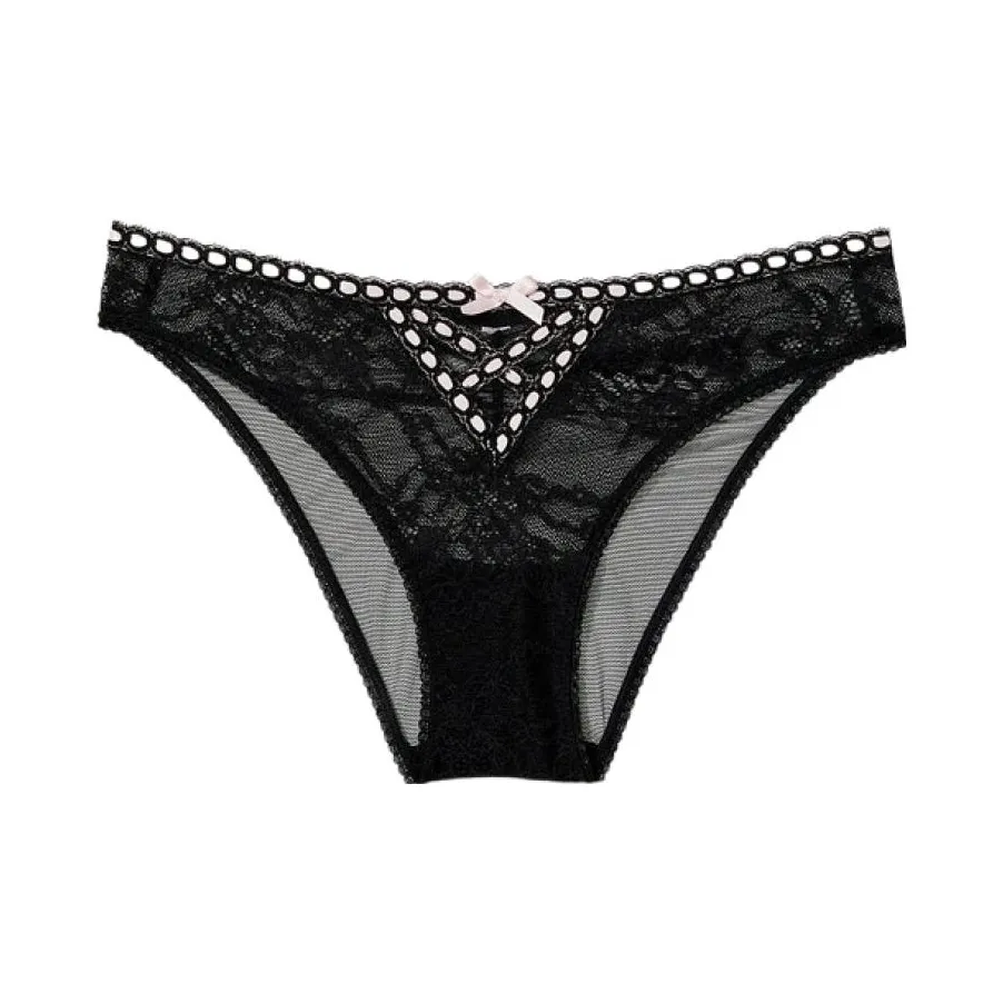 Victoria's Secret Черные Женские Трусики-Бикини