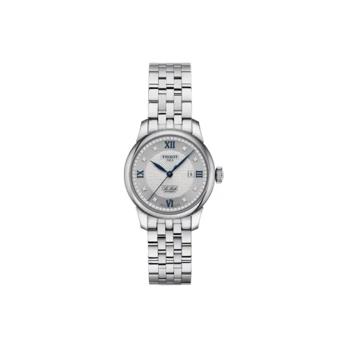 Tissot Автоматический Механический Movement Женские Часы Le Locle Collection 29 мм Серебряные
