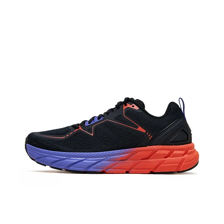 HOT POTATO Running Shoes Unisex Low Top Black Orange