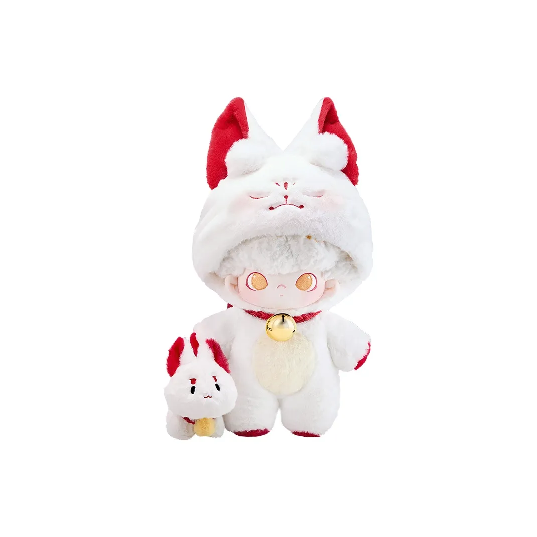 POP MART Коллаборация No Sleep Allowed Tonight Collection Dimoo хлопковая кукла Лиса Spirit Trend Основанные Продукты 40 см