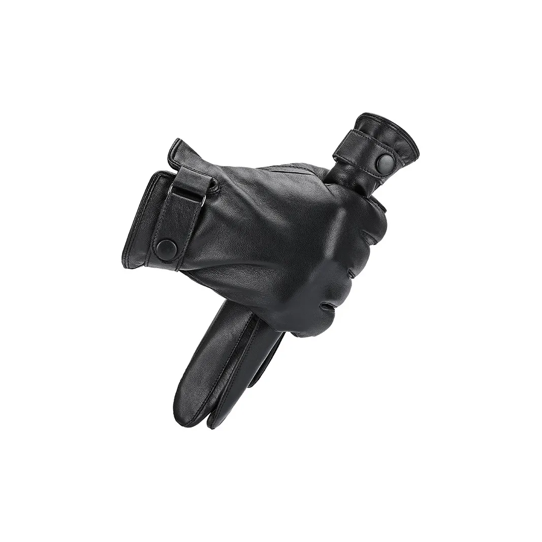 JAGUAR Sheepskin Genuine Leather Glove Men's