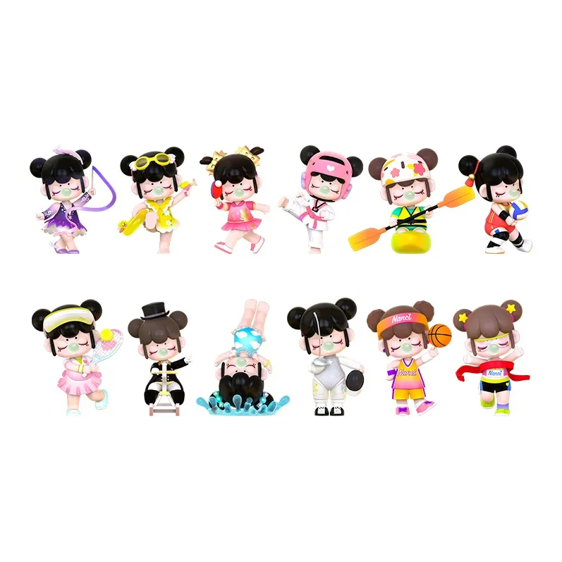 Rolife Nanci Qianqian Спортивная коллекция Day Collection Слепые коробки Полный комплект 12 шт