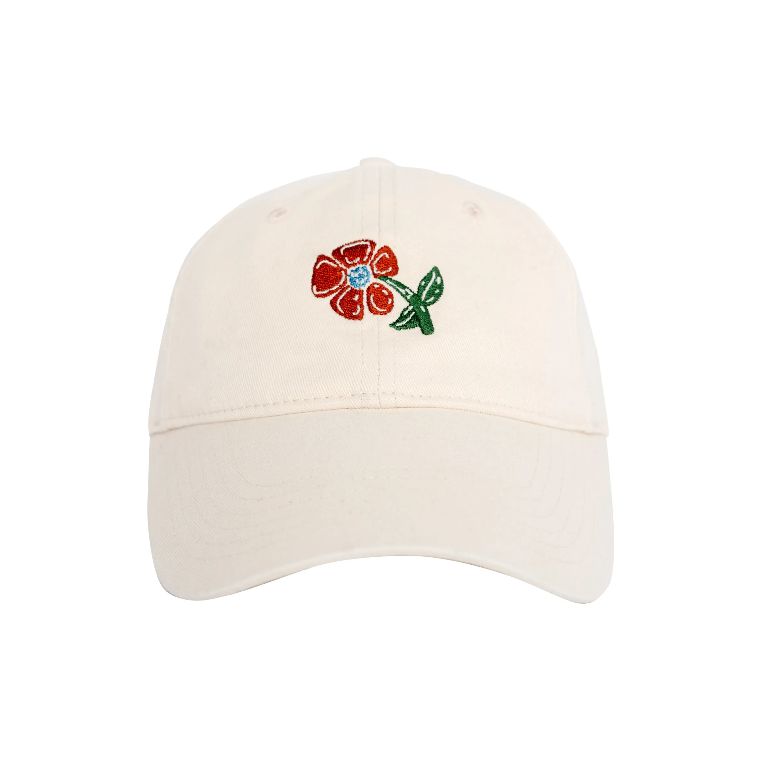 MostwantedLab Vintage Flower Cotton Baseball Caps Unisex