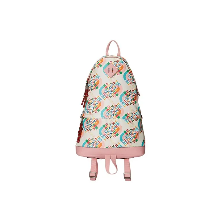 GUCCI The North Face Collaboration Leather Detail Backpack Regular Men's White/Pink