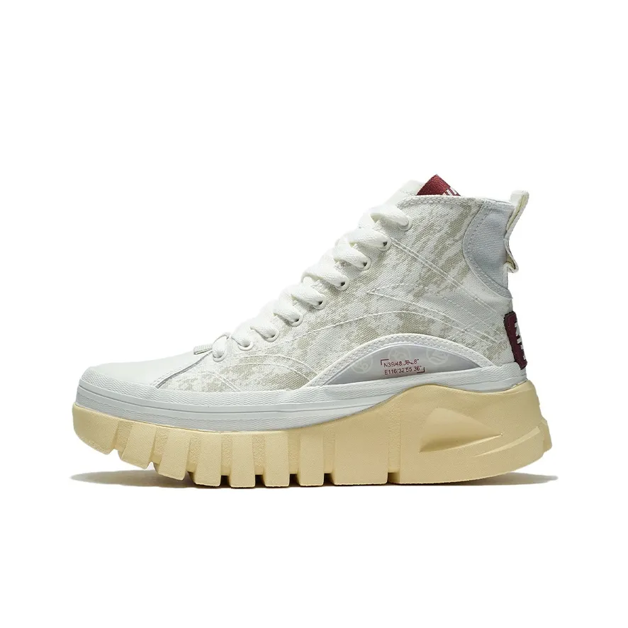 LINING Амортизация Износостойкий Высокий Топ Casual Женские