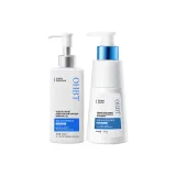 화이트닝 모이스처라이징 클렌저 200g + 식물 추출물 워터 퍼퓨어링 클렌징 오일 150ml*1