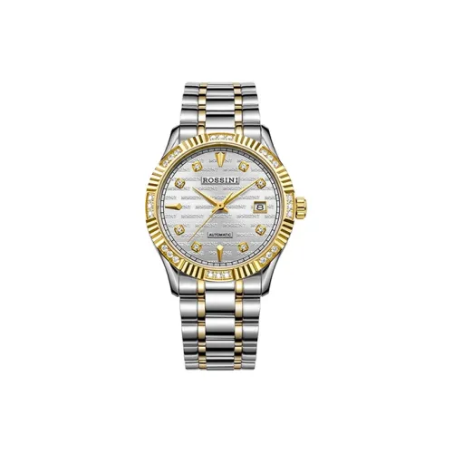 ROSSINI Автоматический Механический Movement Унисекс Enlightenment Collection Часы 40mm*40mm*10mm Золотой