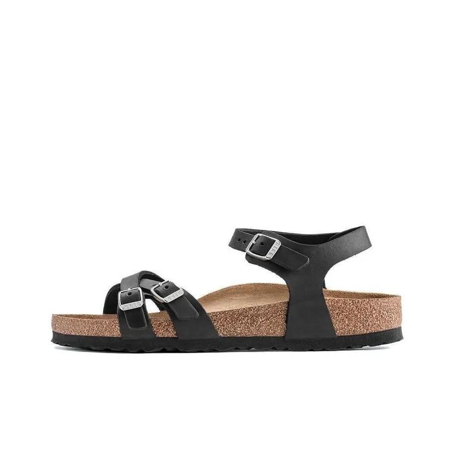 Birkenstock Beach Sandals Women's Black Narrow Fit