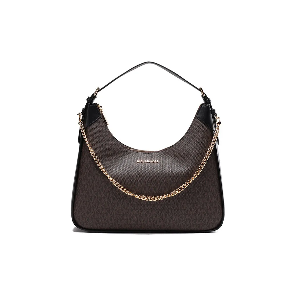 MICHAEL KORS Wilma Artificial Leather, Leather One Shoulder Handbag Women's Brown