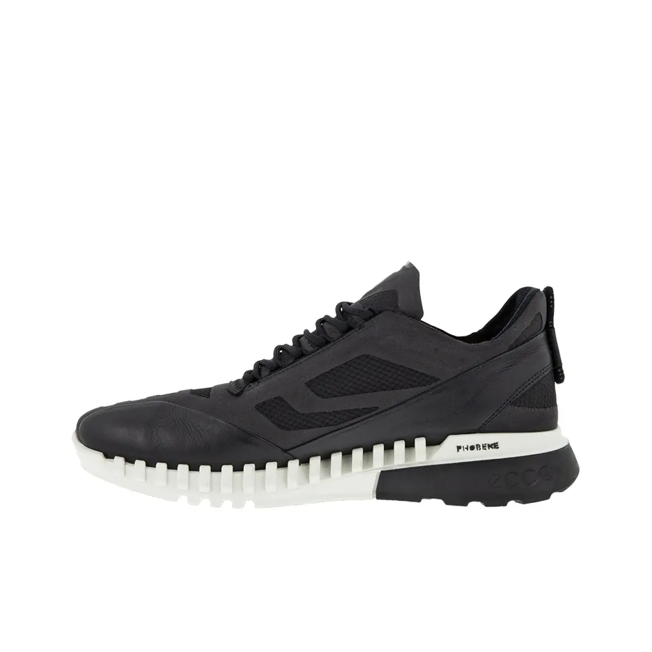 Ecco Zipfle Low Top Sports Casual Shoes Men's Black