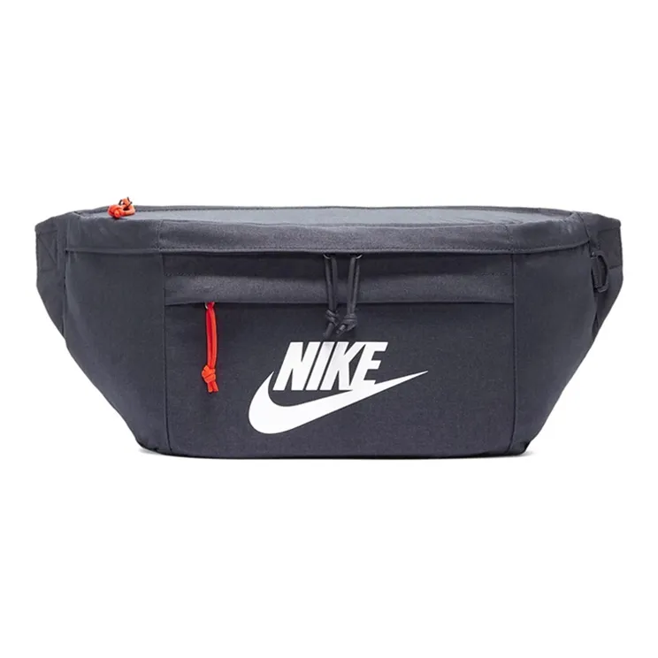 Nike Polyester Crossbody Bag, Fanny Pack Regular Unisex Black Blue