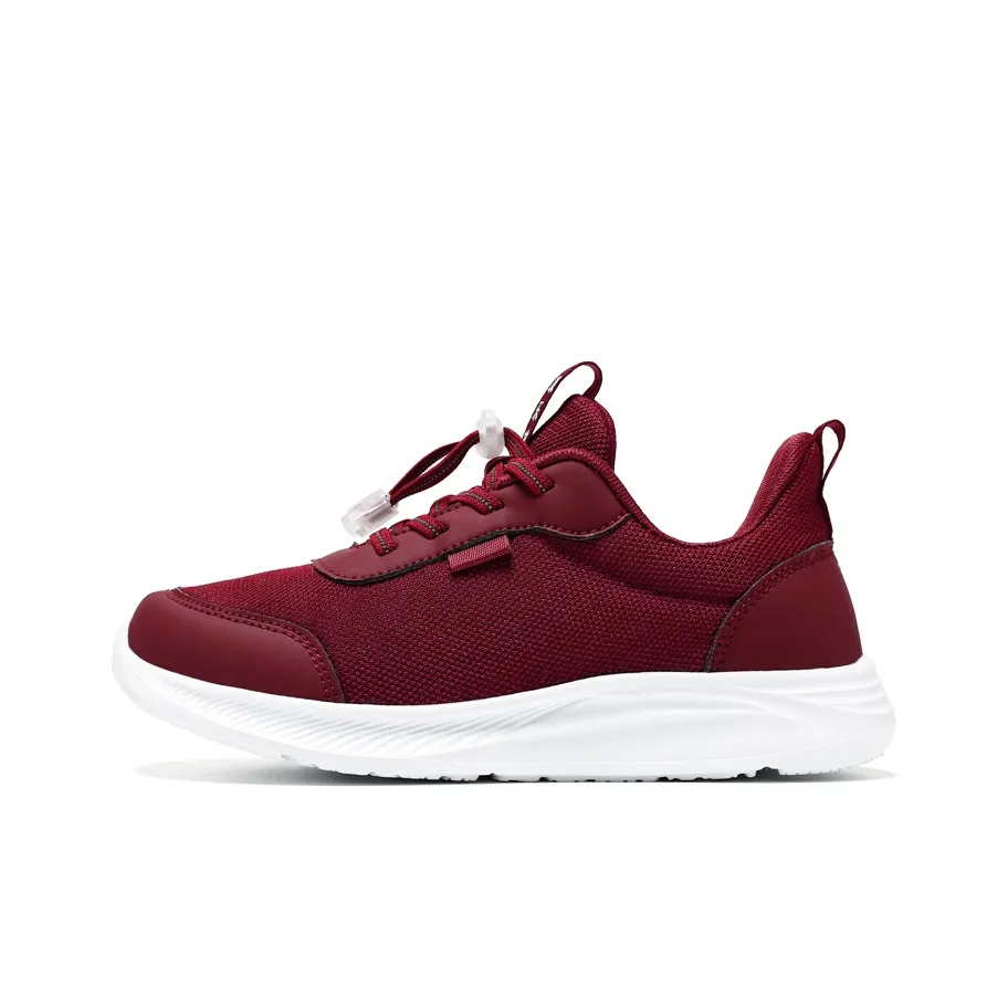Recreation Walking Shoes Unisex Low Top Maroon/Black