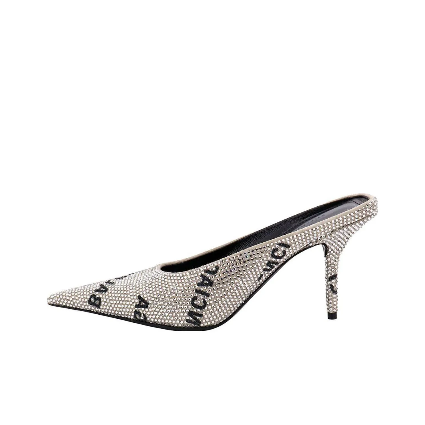 Balenciaga Rhinestones Embellished Mules Women's