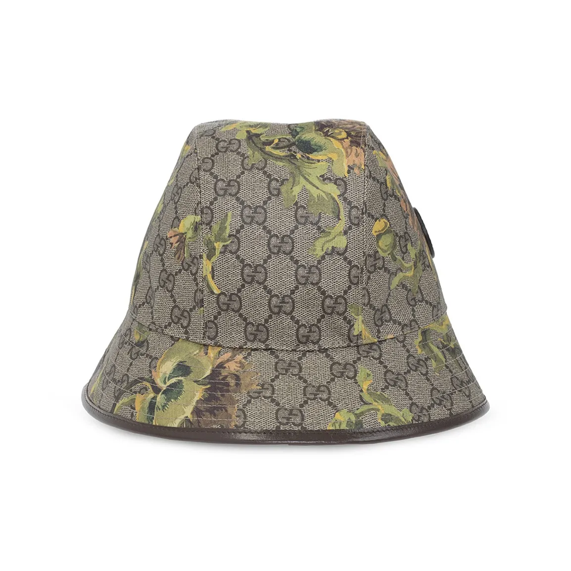 GUCCI Вязаные соломенные шляпы Унисекс Коричневый