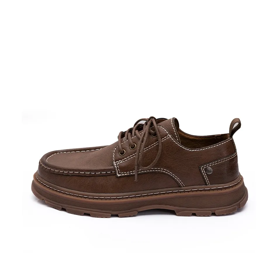 Seattle Palm Work Boots Unisex Brown