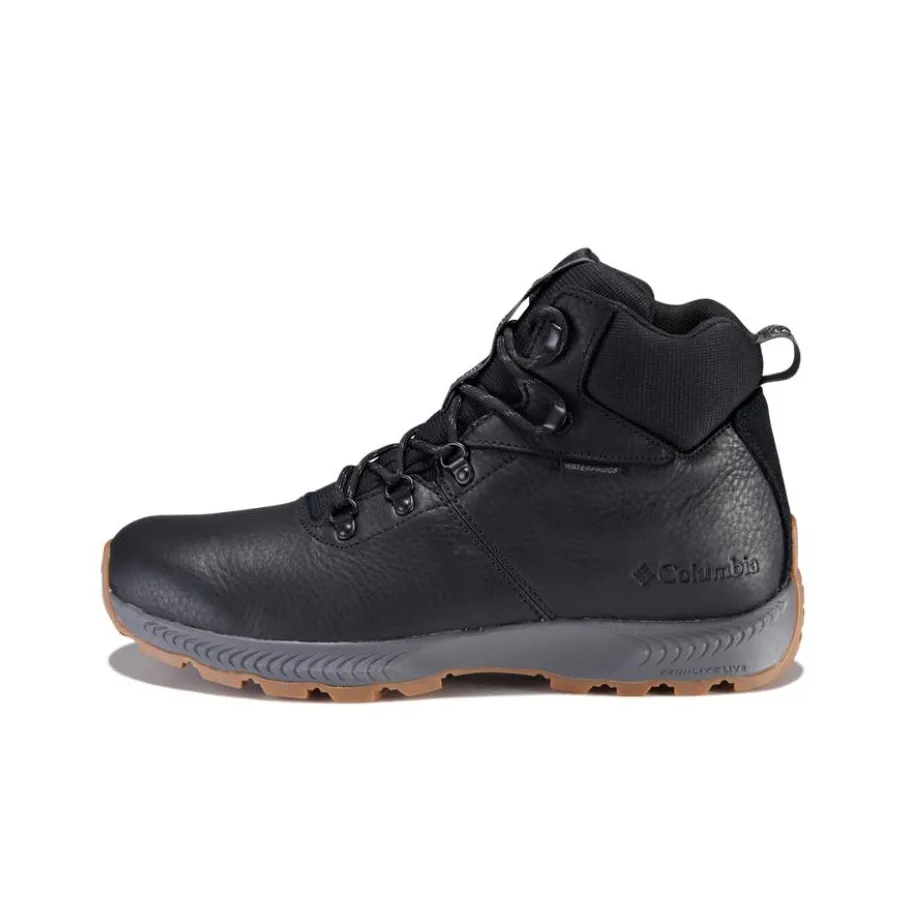 Columbia Water Resistant Mid Top Outdoor Shoes Men's Black