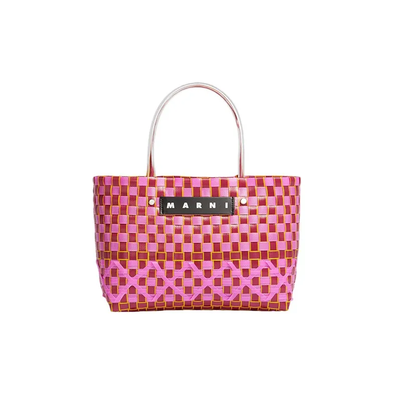 MARNI Полипропиленовая сумка-тоут сумка для покупок женская сумка цвет фуксия