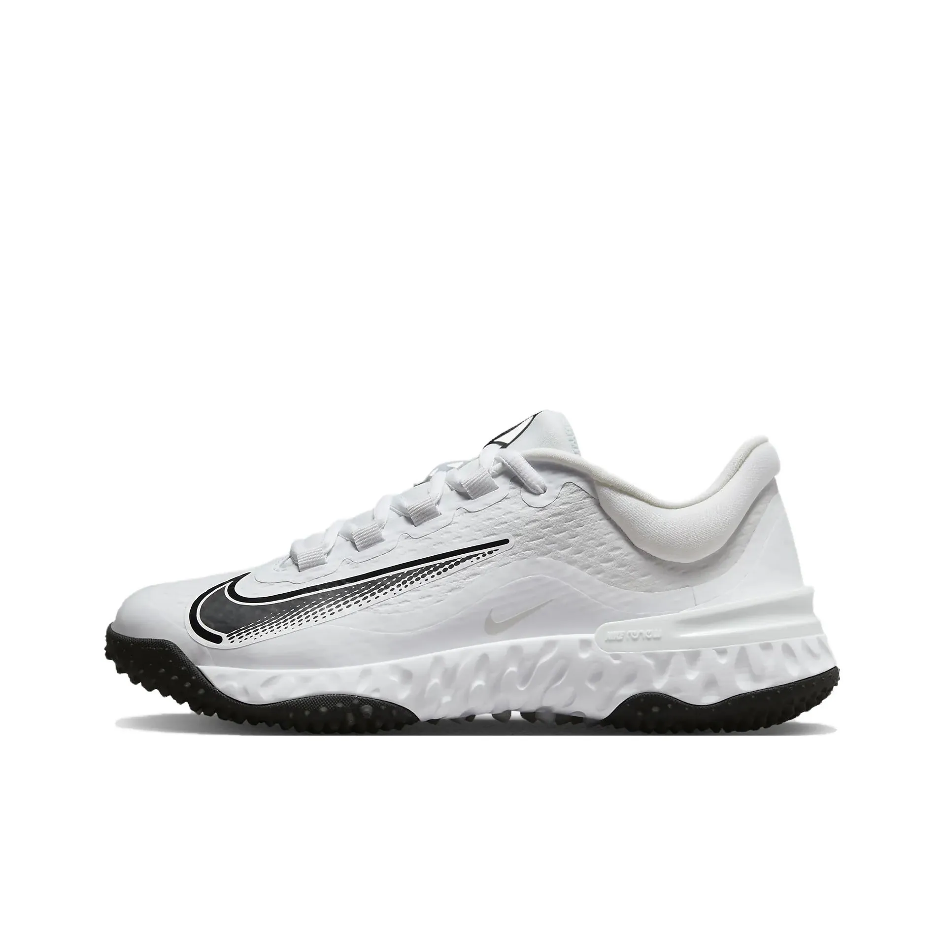 Nike Alpha Huarache Elite 4 Turf 'White Black' Women's