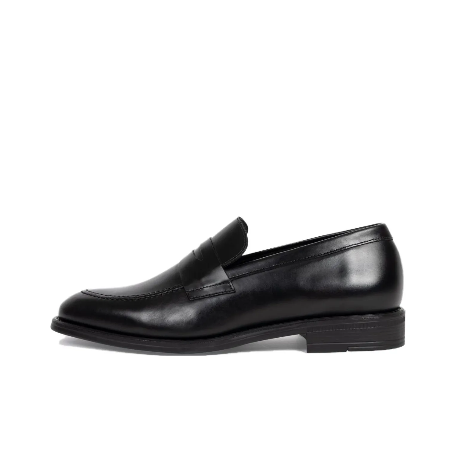 PS Paul Smith Almond-toe Leather Penny Loafers