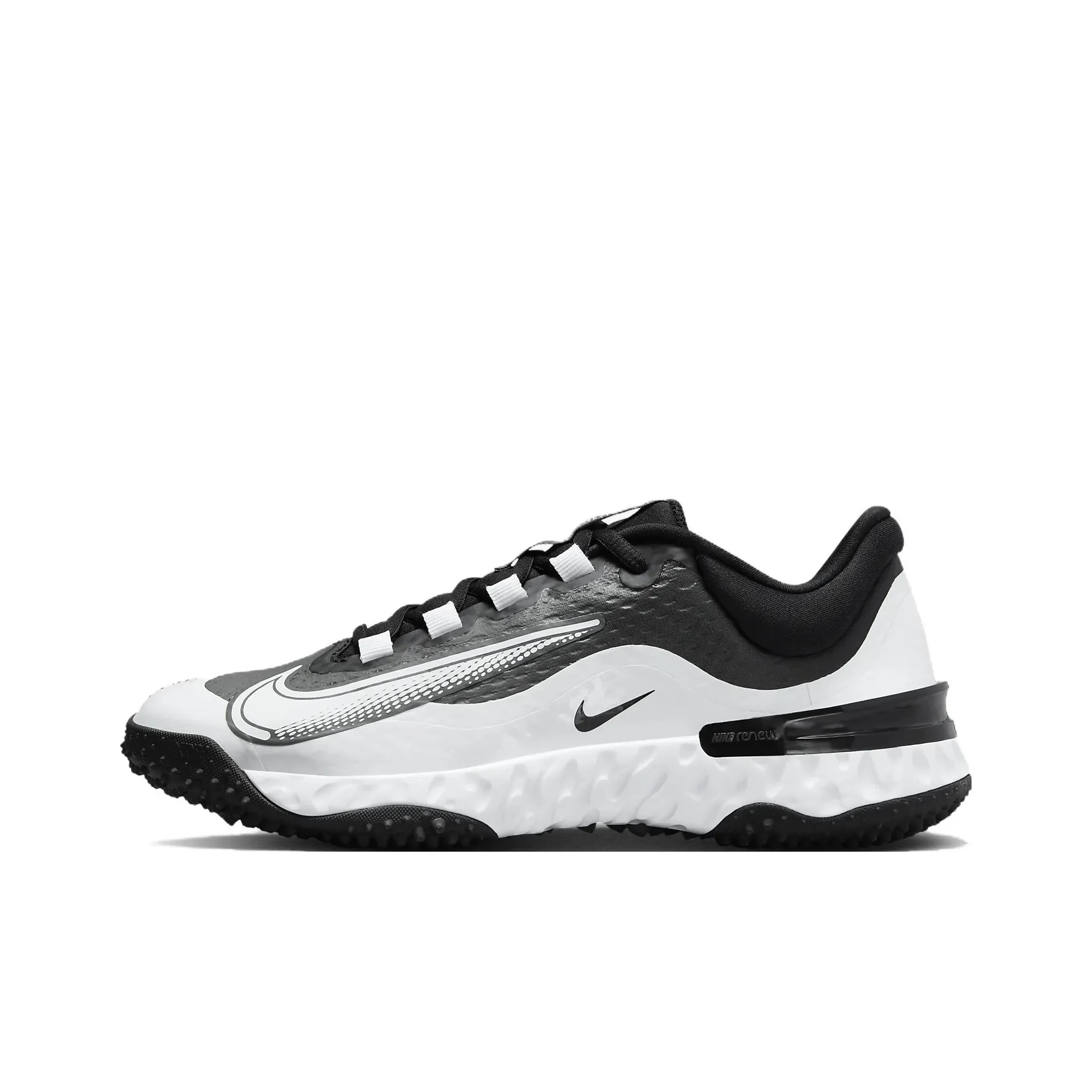 Nike Alpha Huarache Elite 4 Turf 'Black White' Women's