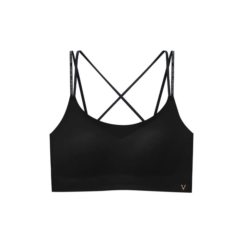 Victoria's Secret Jelly Strip Camisole Series Бюстгальтер Женский Черный