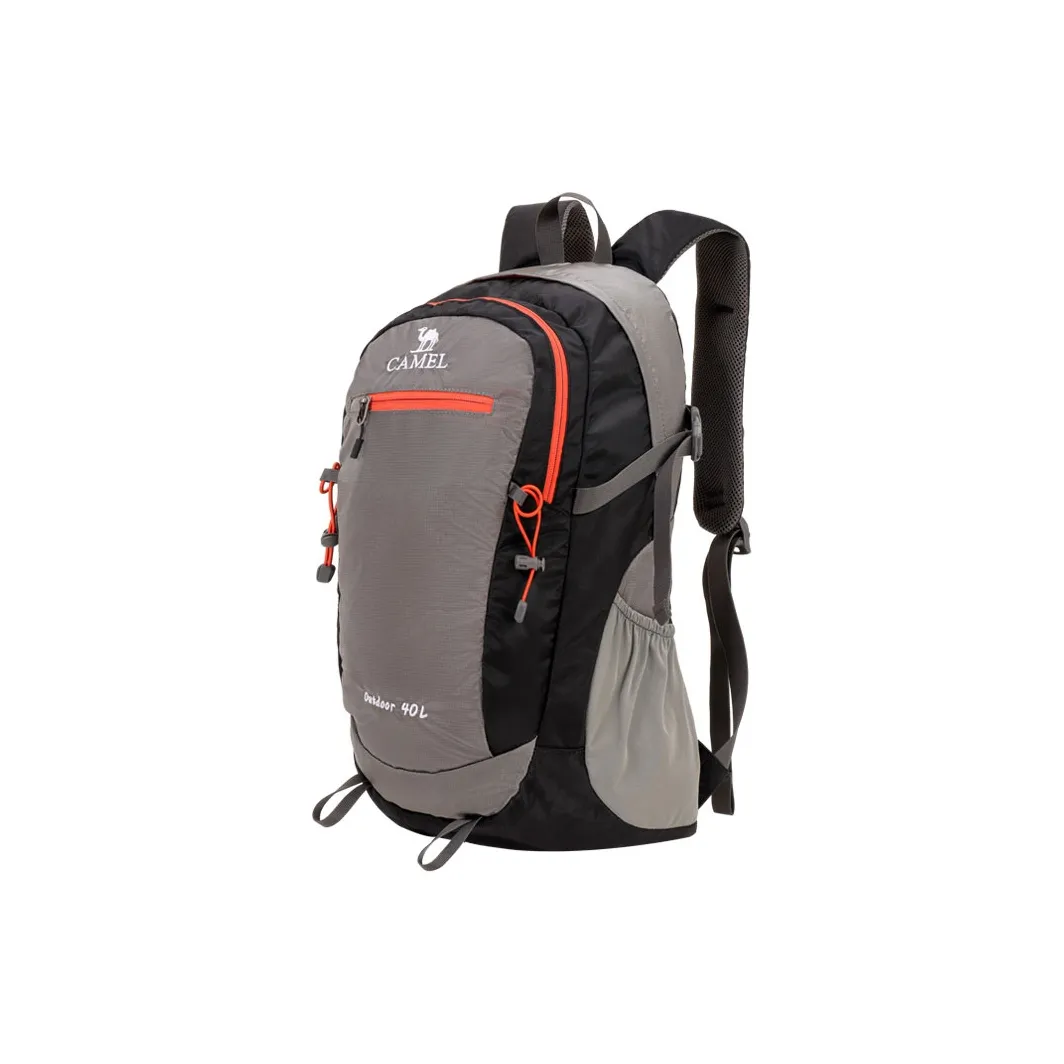 CAMEL 23L Sports Backpack Mountaineering Bag Backpack Nylon Black/Azure Blue/Gray Unisex