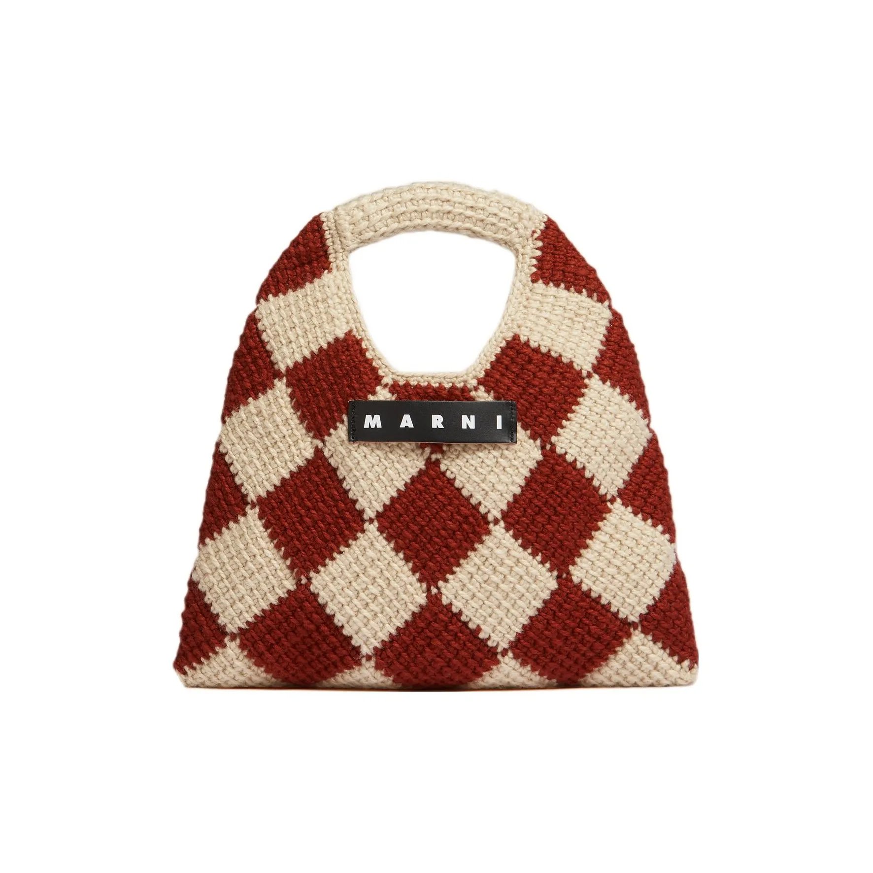 MARNI Акриловая трикотажная ткань Корзина Сумка Мини Женская