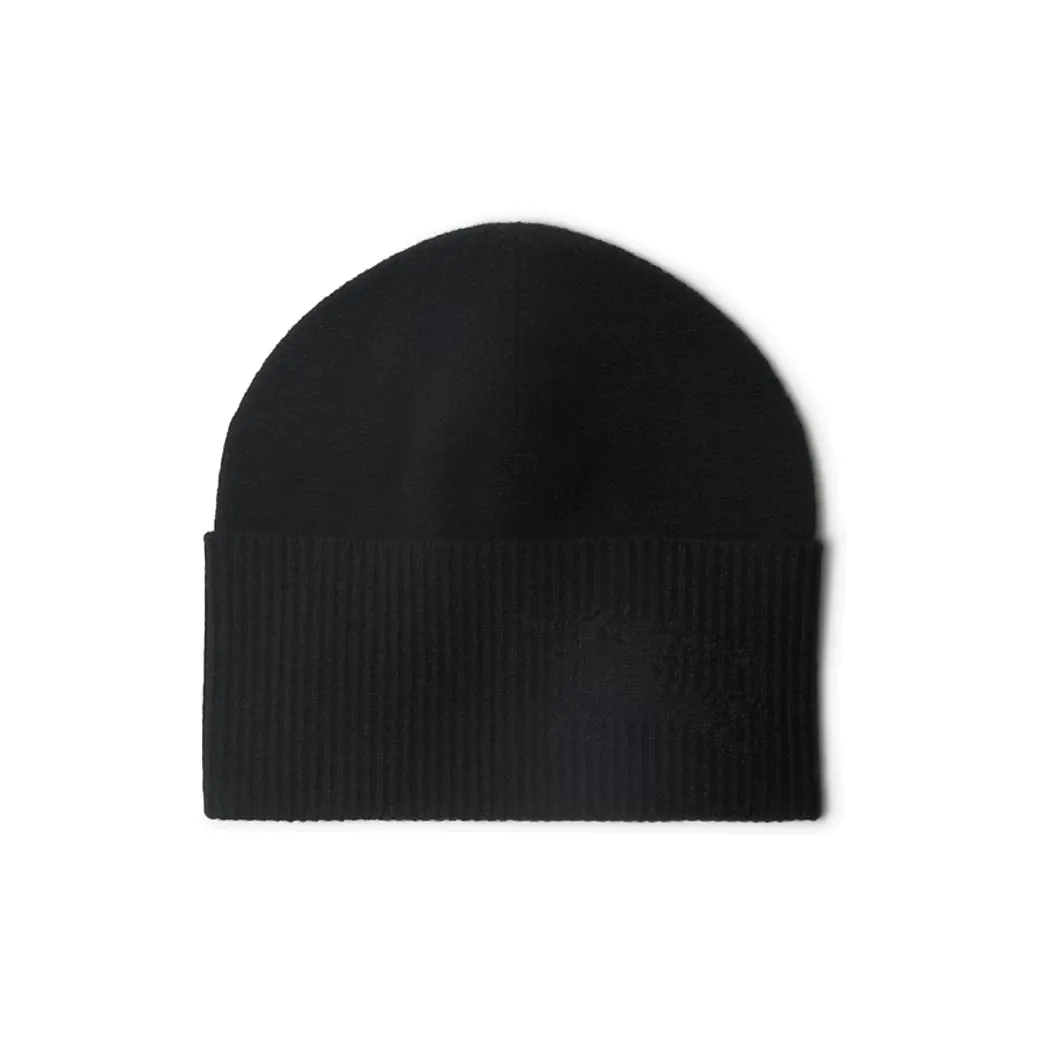Burberry Cashmere Cotton Beanies Women's Black