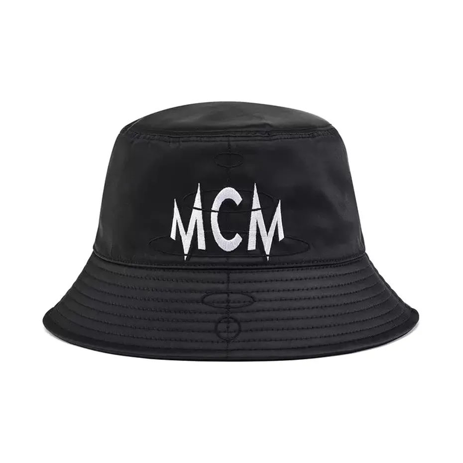 MCM Logo Embroidered Bucket Hat