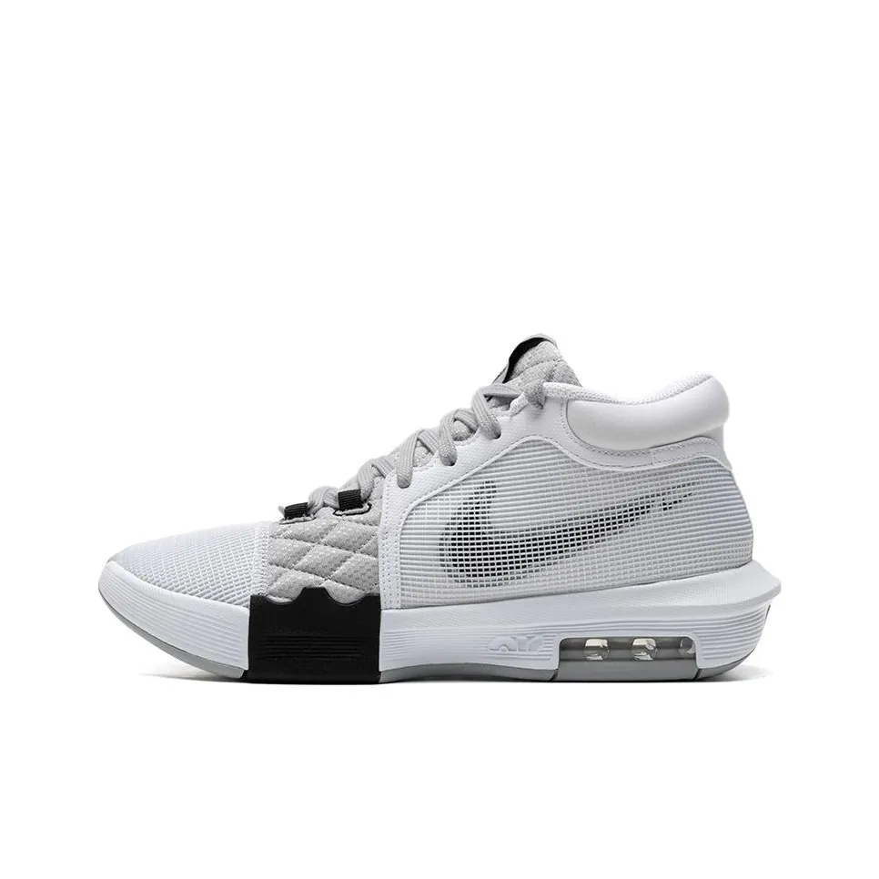 Nike LeBron Witness 8 Ep 'White Light Smoke Grey Black'