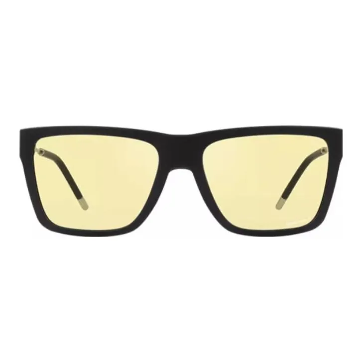 Oakley Injection Molded Irregular Shape Sunglasses Unisex Black