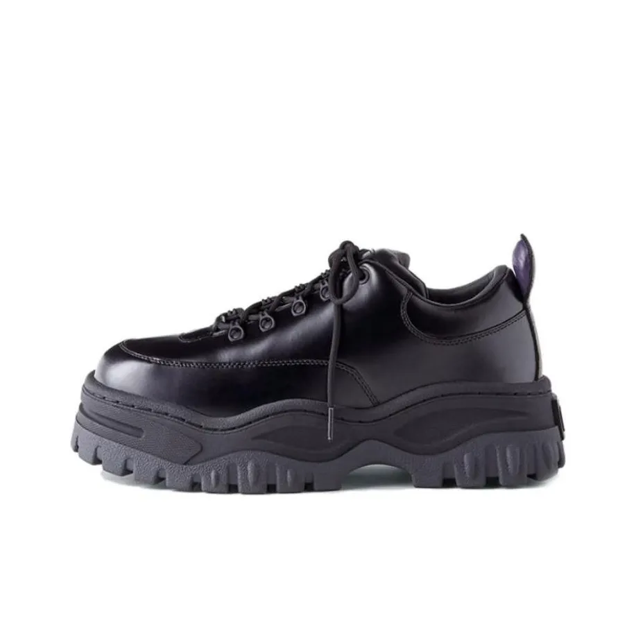 EYTYS Slip Resistant Low Top Casual Shoes Unisex Black Blue