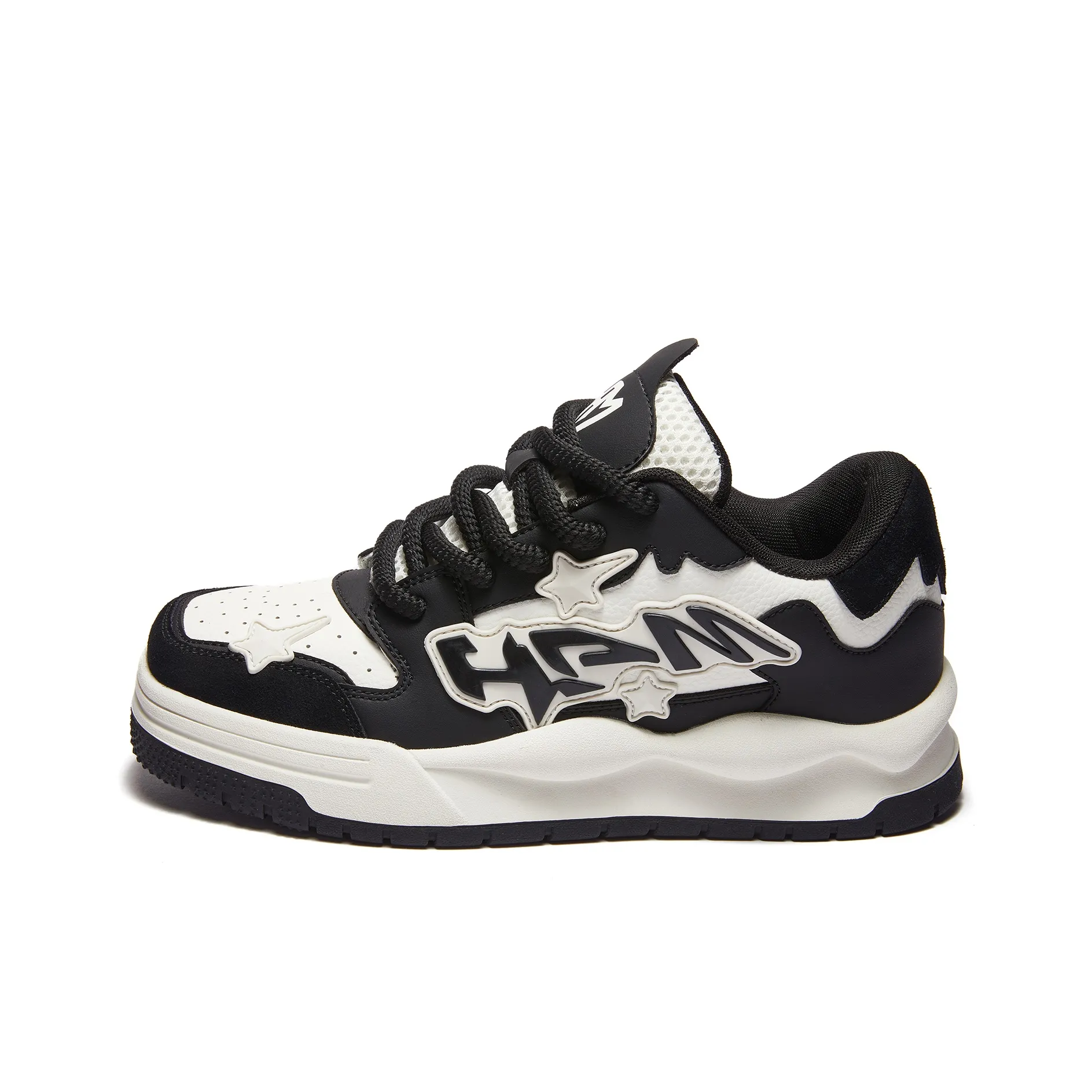 HUANG AIMIAO Square Toe Collection Low-Top Skateboard Shoes Unisex