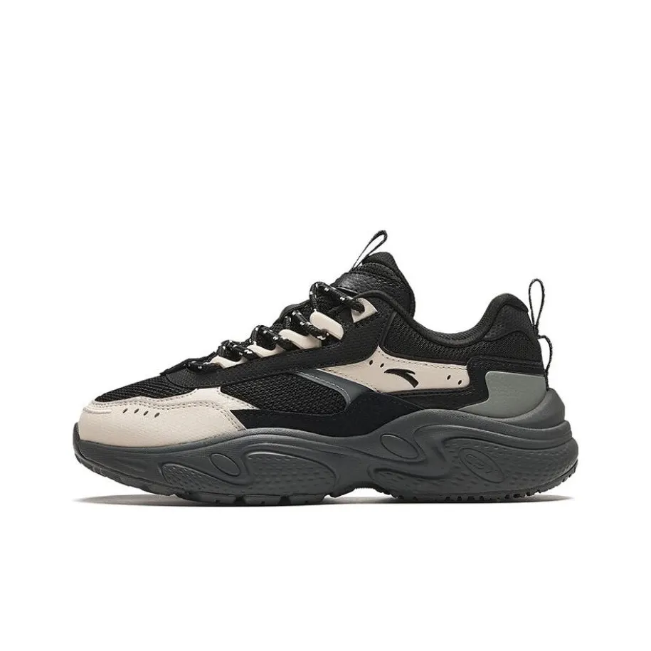 Anta Star Cushioning Breathable Low Top Chunky Sneakers Women's Granite Gray