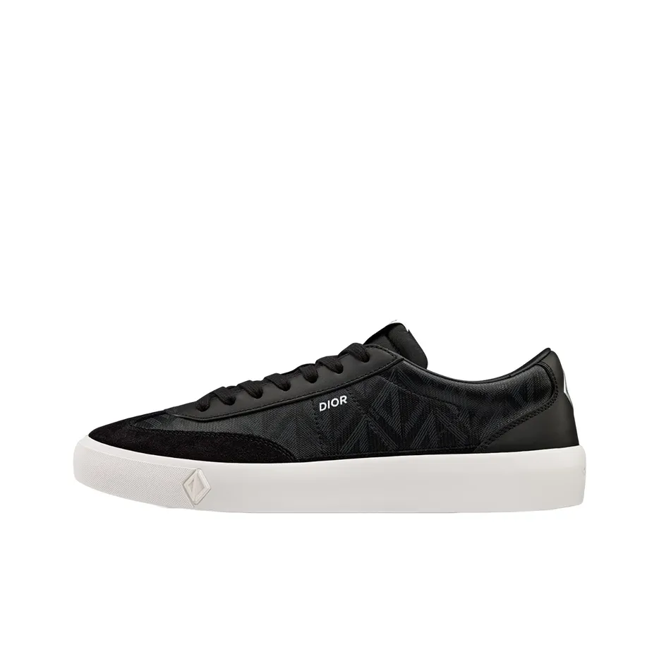DIOR B101 Black Cd Diamond Nubuck Calfskin