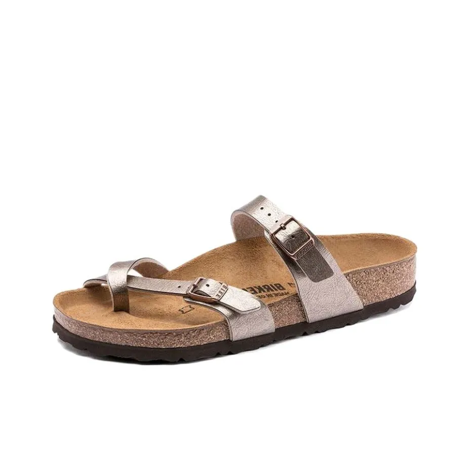 Birkenstock Слипоны Женские Тауповый Стандартный