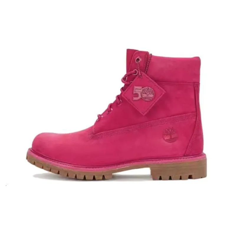 Timberland Premium 6 Inch Pink Boots