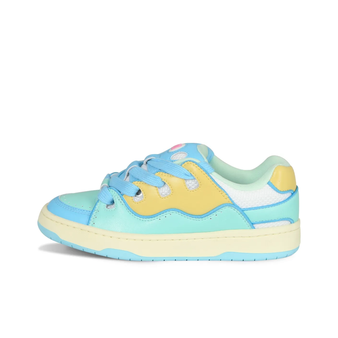 Ollieskate Низкие кроссовки для скейтбординга унисекс синие желтые зеленые