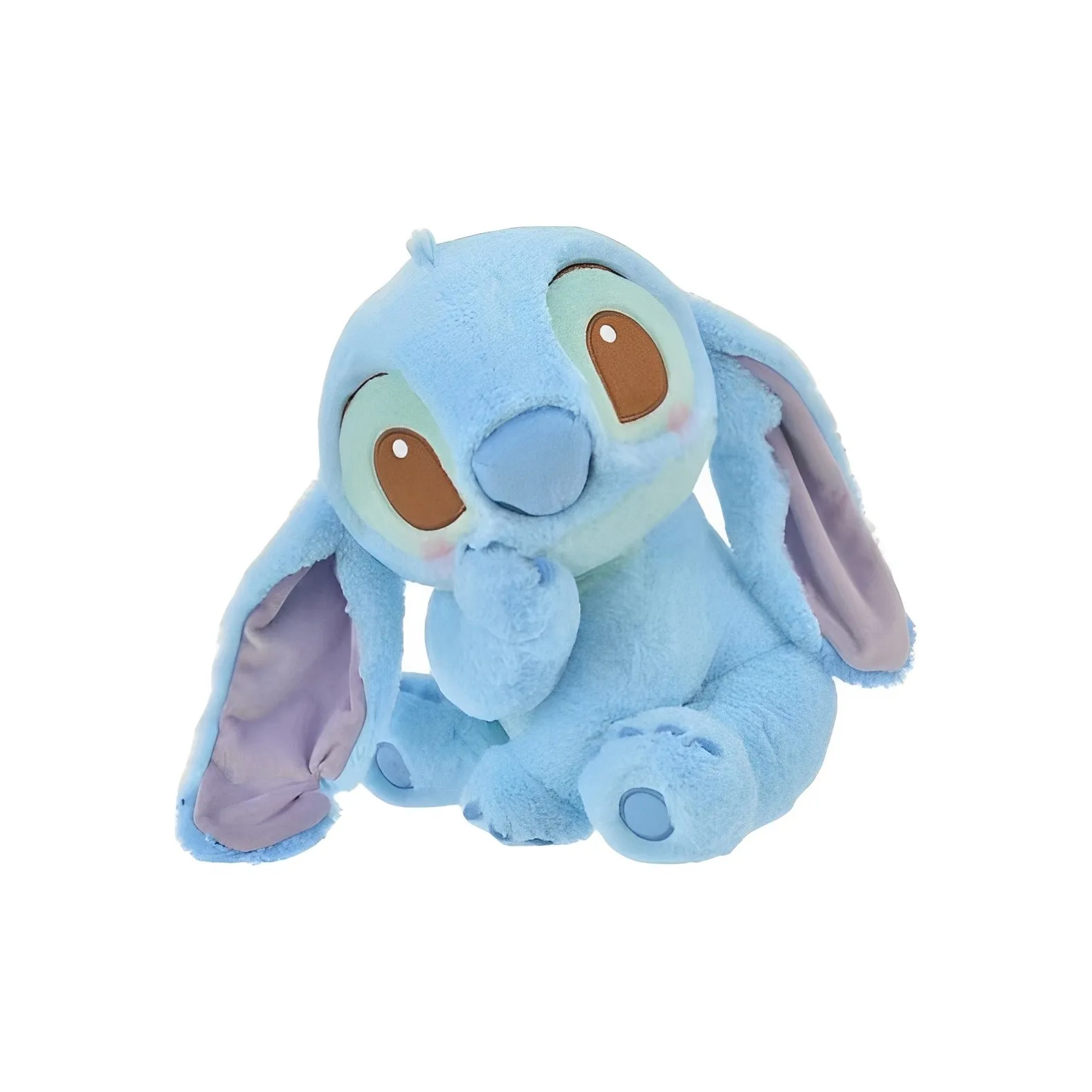 Disney Crooked Head Collection Накрывает рот HER в смехе Стич. Синий Куклы Плюшевая кукла Трубы Высокий Токийский Дисней