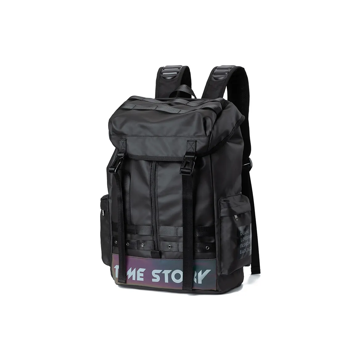 LOVERPUSS Полиэстер Рюкзак Большой Унисекс Голографический Серый